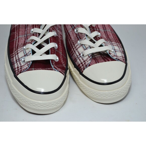 Converse Chuck Taylor All Star 70 Hi Red White Plaid Pack W13.5/ M 11.5 -162403C - Picture 11 of 16